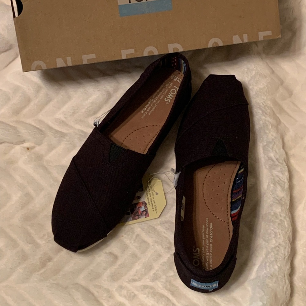 TOMS Classic Black Canvas